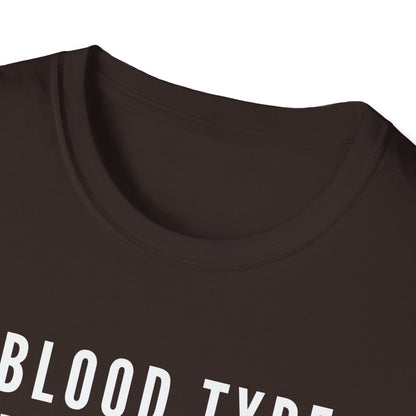 My Blood Type is Hennessy Unisex T-Shirt