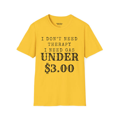 Funny Gas Price Unisex T-Shirt