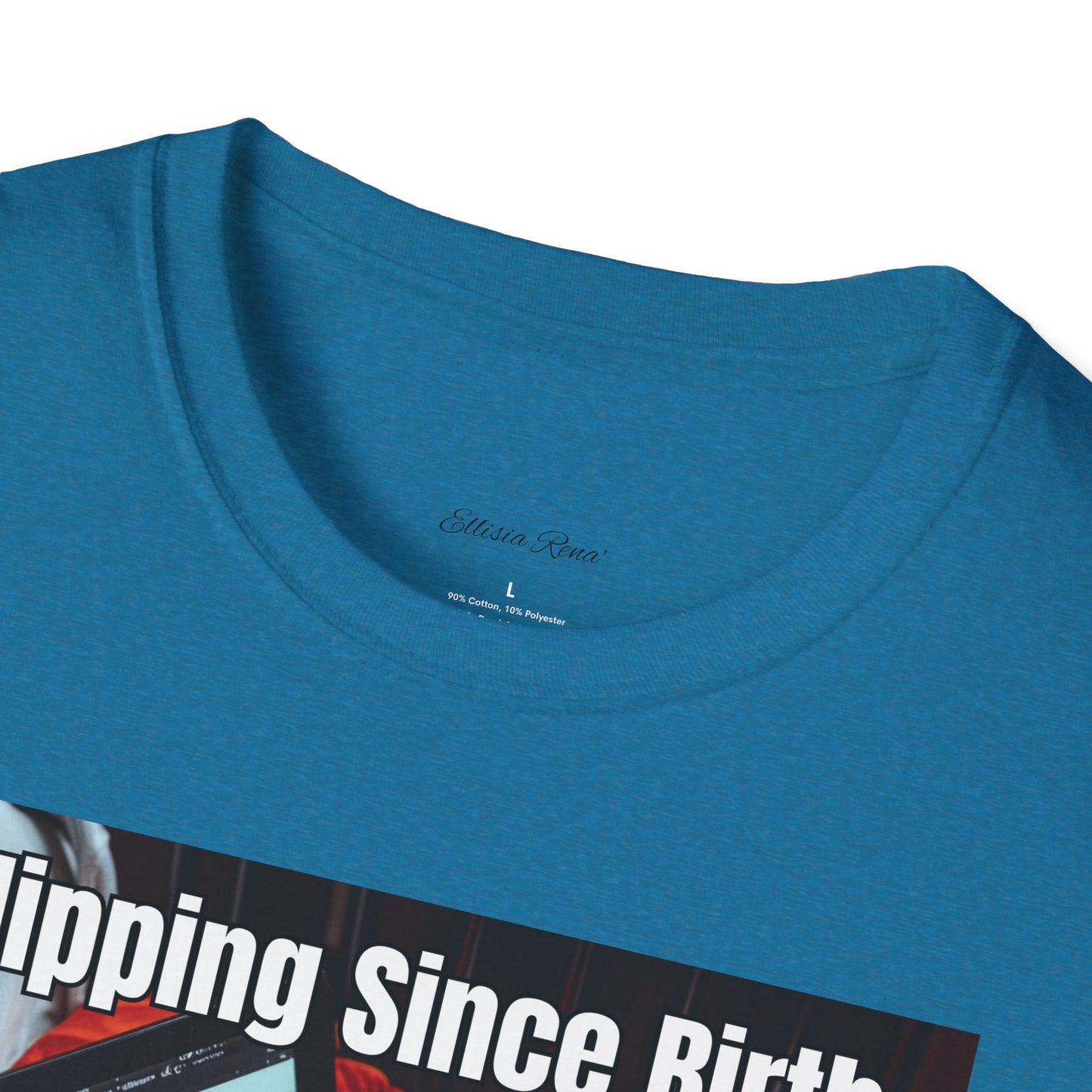 Flipping Since Birth T-Shirt, Funny Graphic Shirt, Unisex Tee, Family