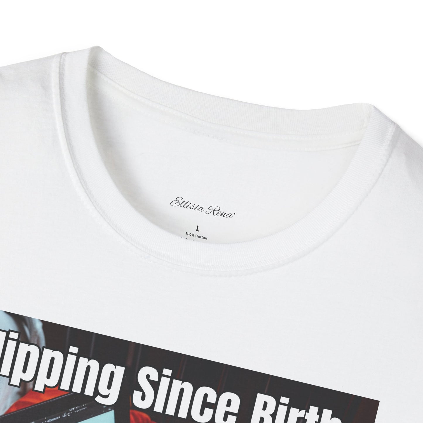 Flipping Since Birth T-Shirt, Funny Graphic Shirt, Unisex Tee, Family