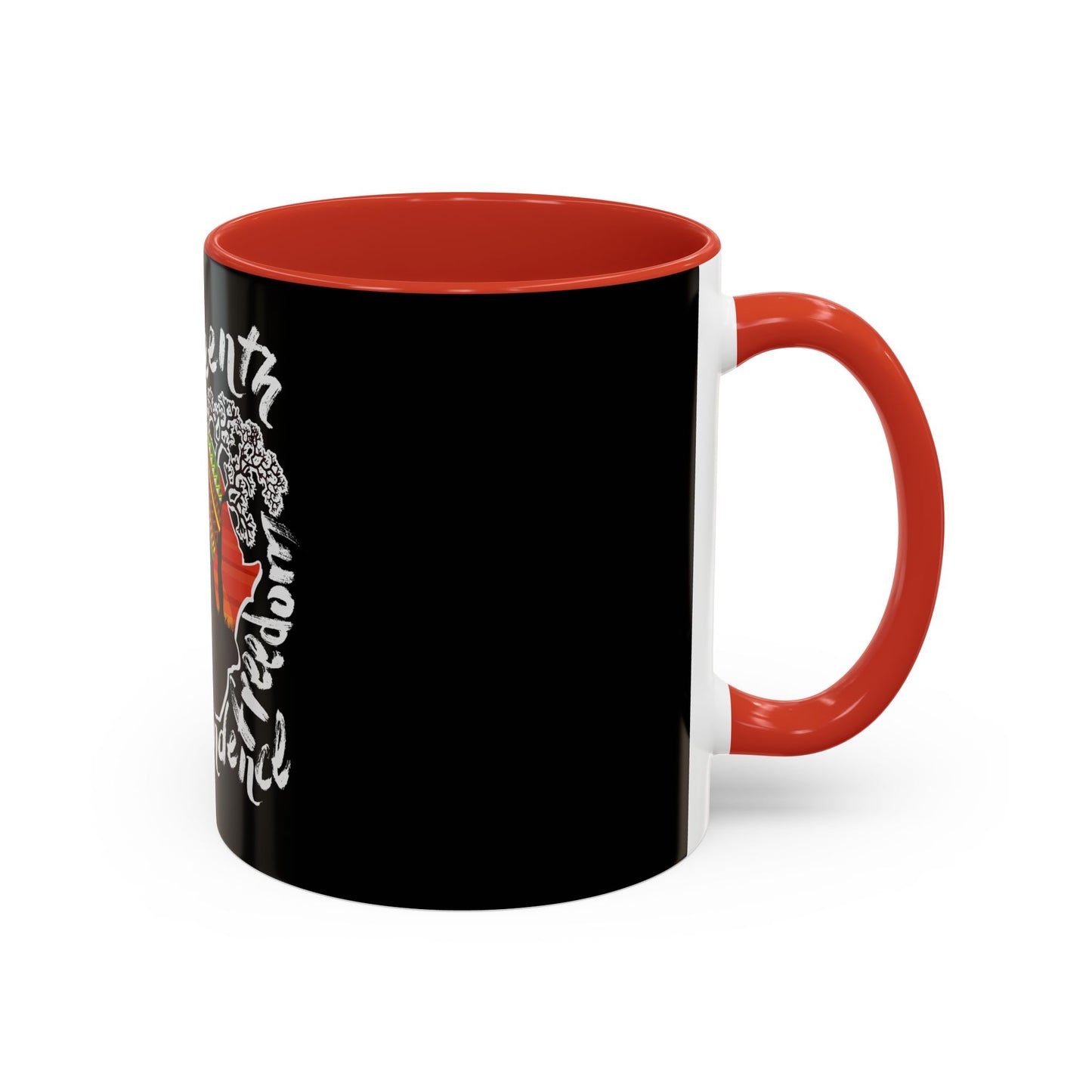 Juneteenth & Black History Celebration Accent Coffee Mug - 11oz & 15oz