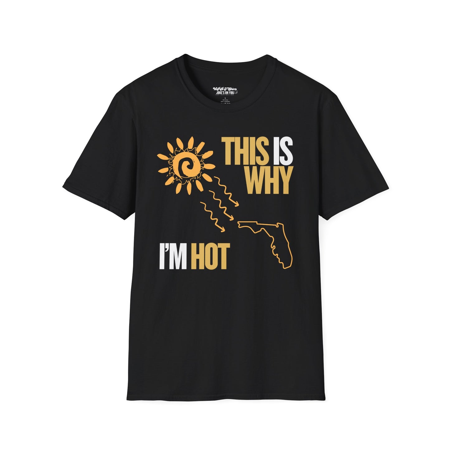 This is Why I'm Hot Florida Souvenir Unisex T-Shirt