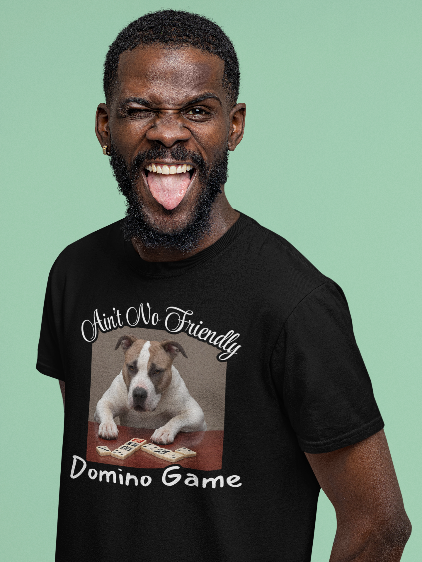 Ain't No Friendly Domino Game Unisex T-Shirt