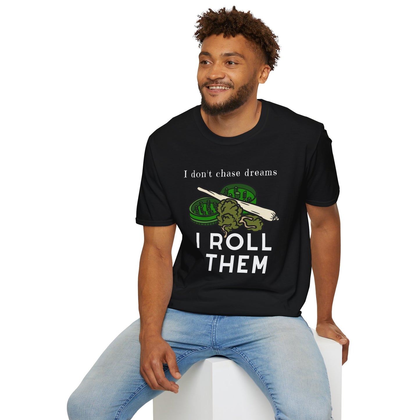 I Roll Dreams Unisex Weed T-Shirt | West Palm Beach T-Shirts