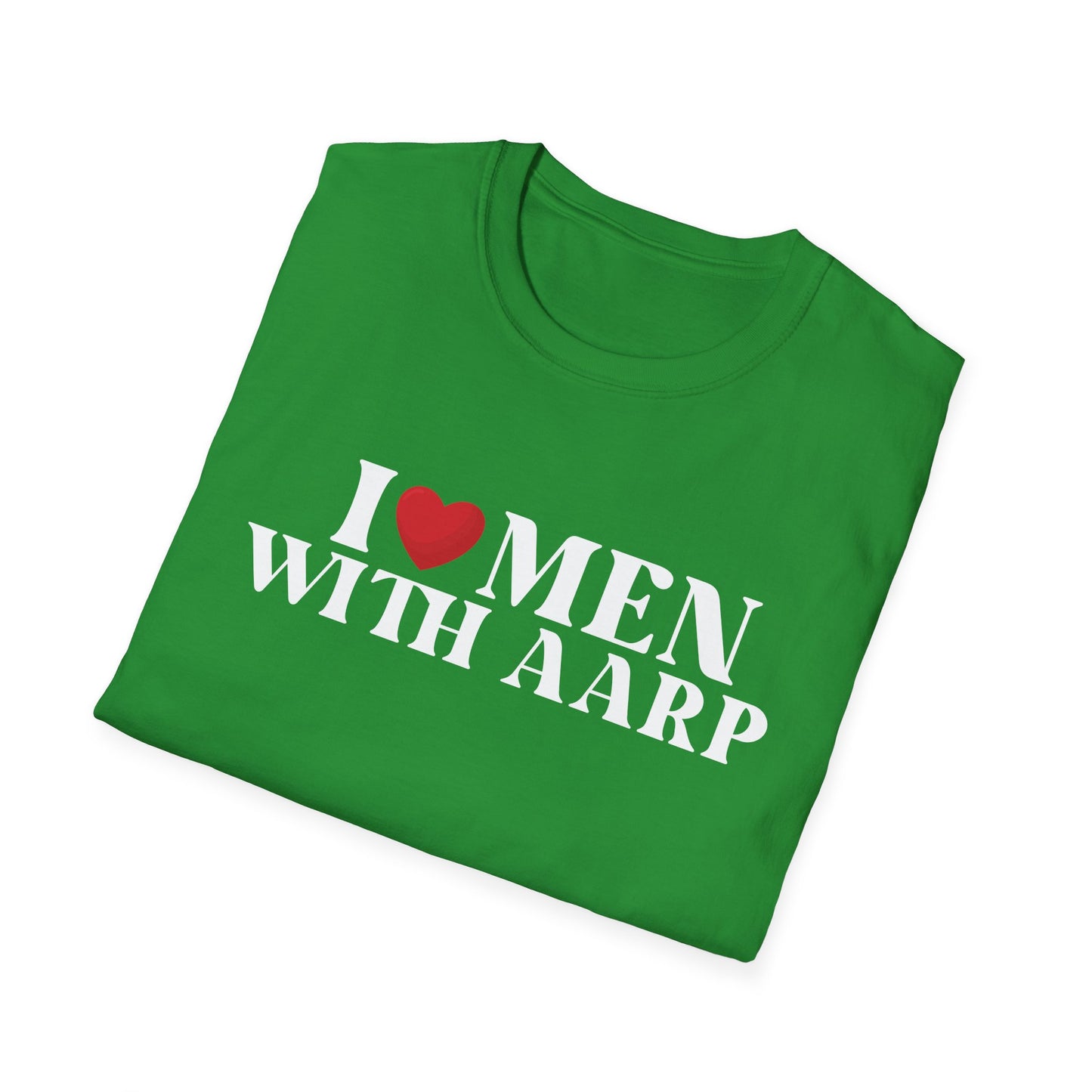 I ❤️ Men with AARP Women's T-Shirt