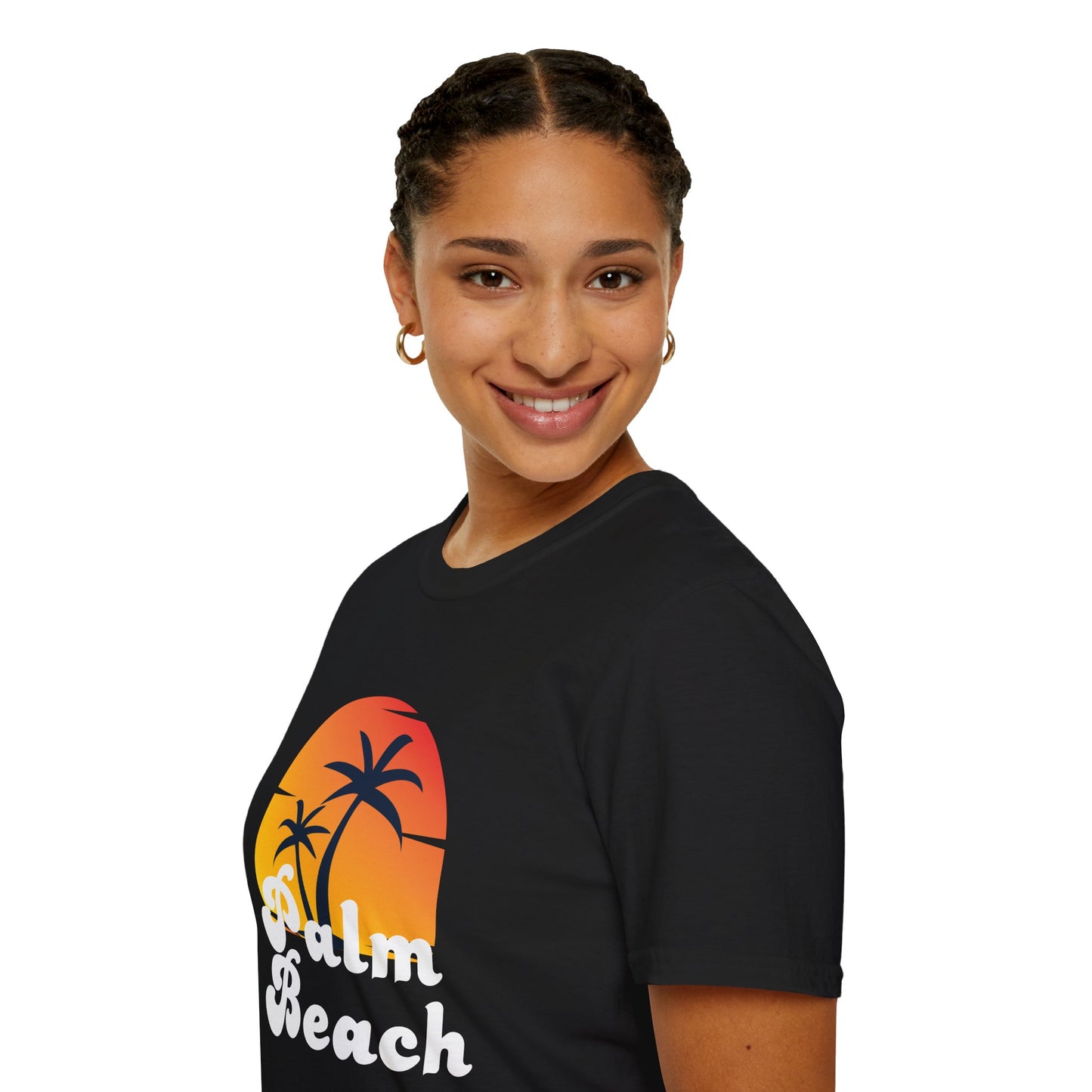 Palm Beach Sunset Unisex Souvenir T-Shirt