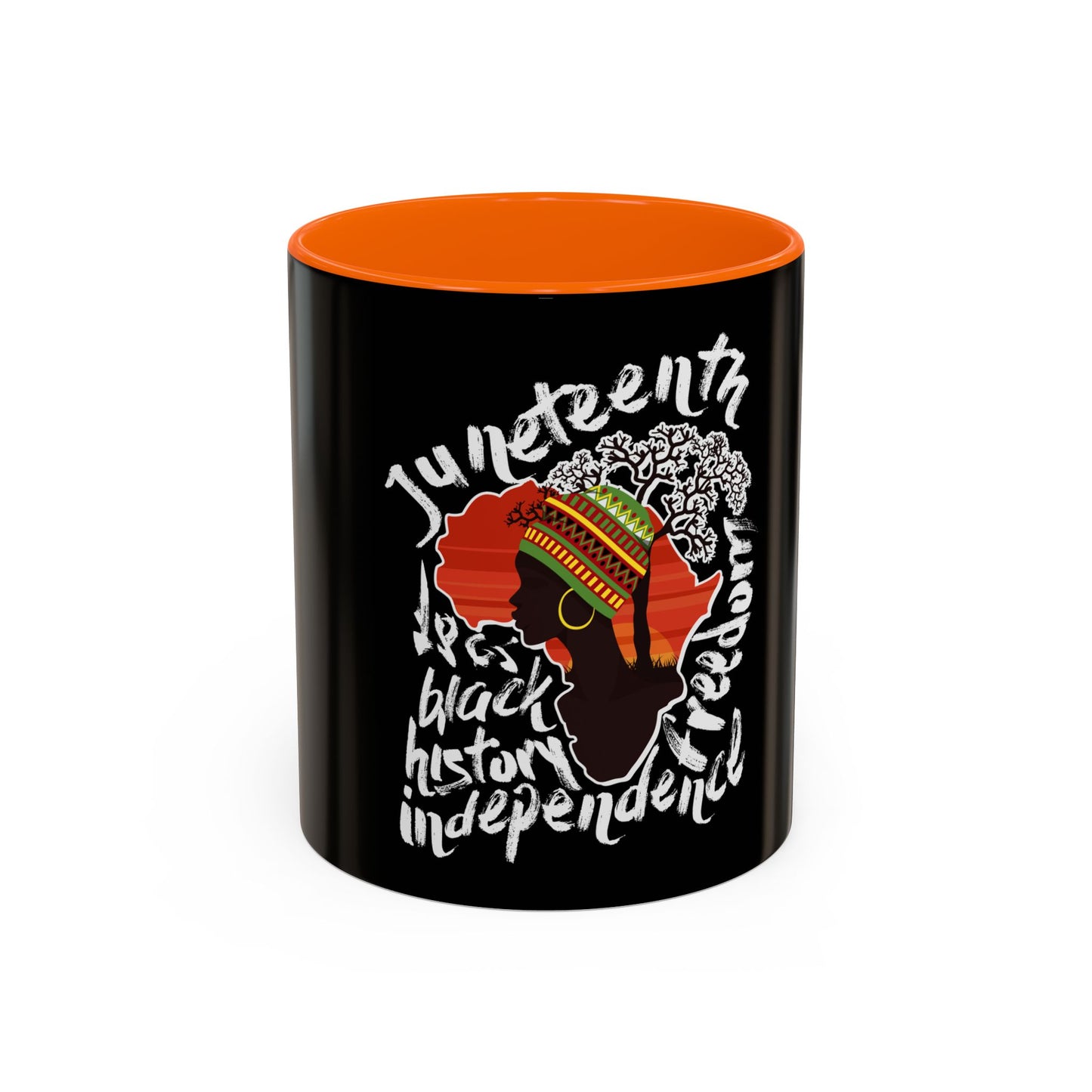 Juneteenth & Black History Celebration Accent Coffee Mug - 11oz & 15oz