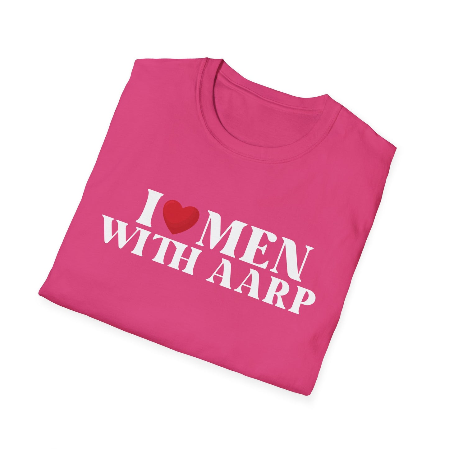 I ❤️ Men with AARP Women's T-Shirt