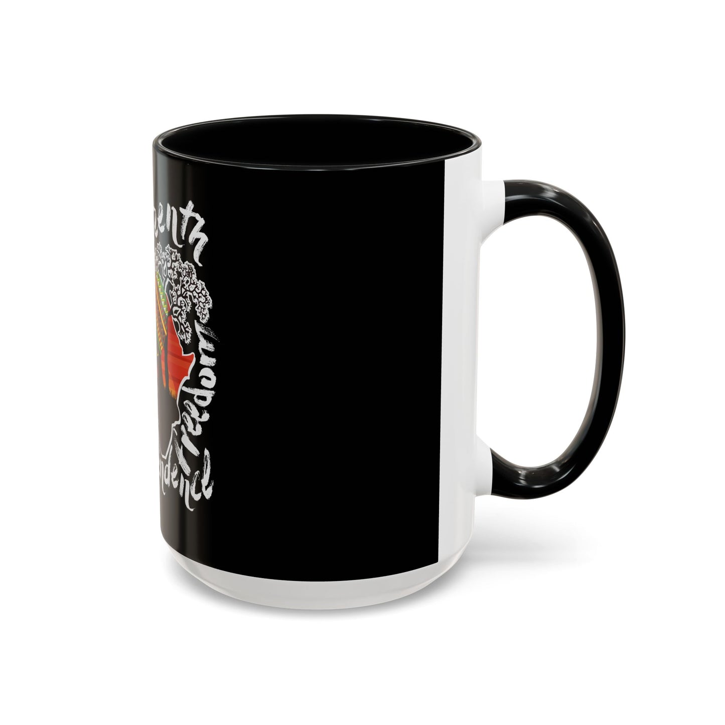 Juneteenth & Black History Celebration Accent Coffee Mug - 11oz & 15oz